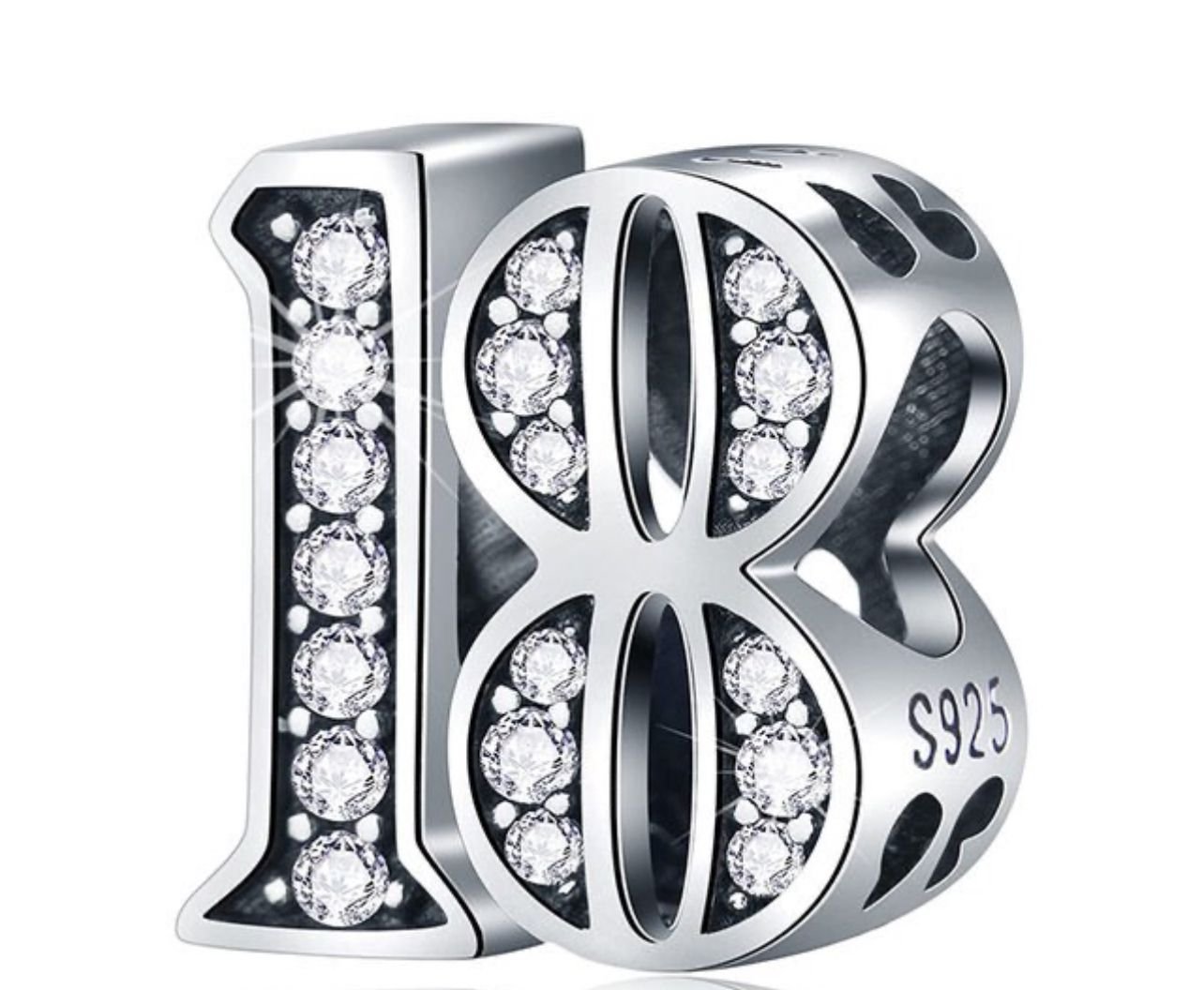 18th birthday bead charm