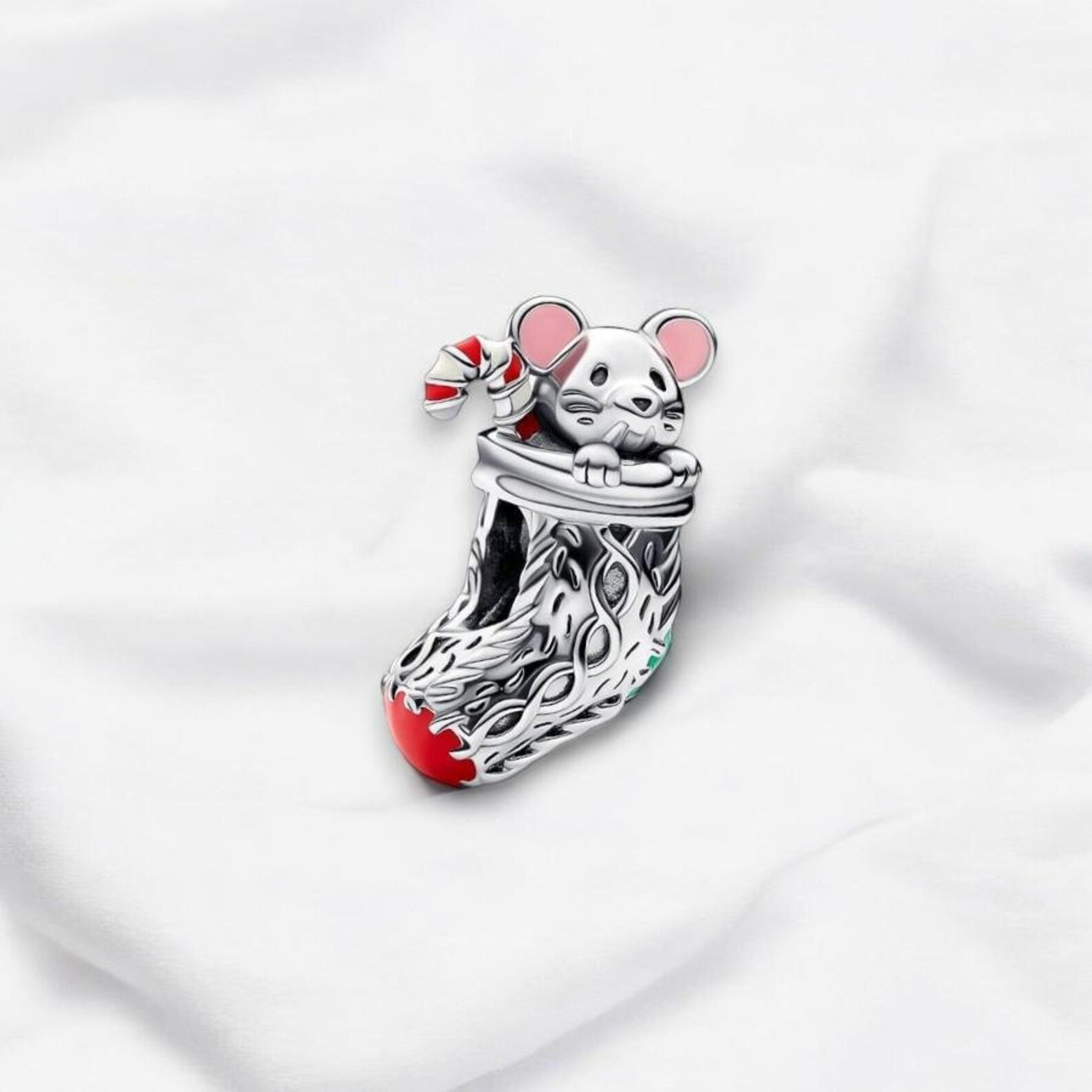 Cute Christmas Socks Mouse