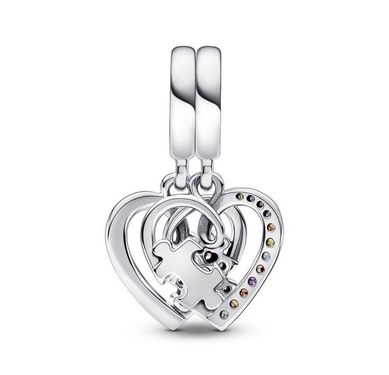Puzzle Piece Hearts Splittable Friendship 1