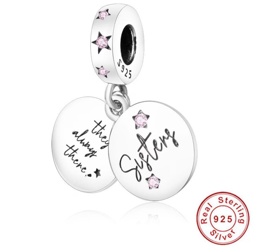 Sistrey double dangle charm