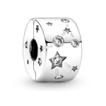 Galaxy silver clip Dangle charm