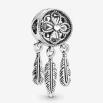 Spiritual dream catcher charm