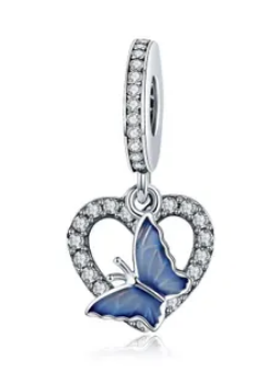 Heart bead Dangle charm